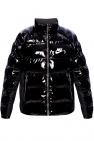 Nike BLACK Quilted jacket with logo