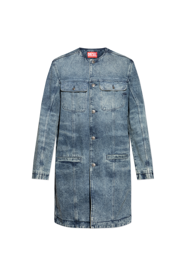 Denim jacket `D-ABERD-FSH1` od Diesel