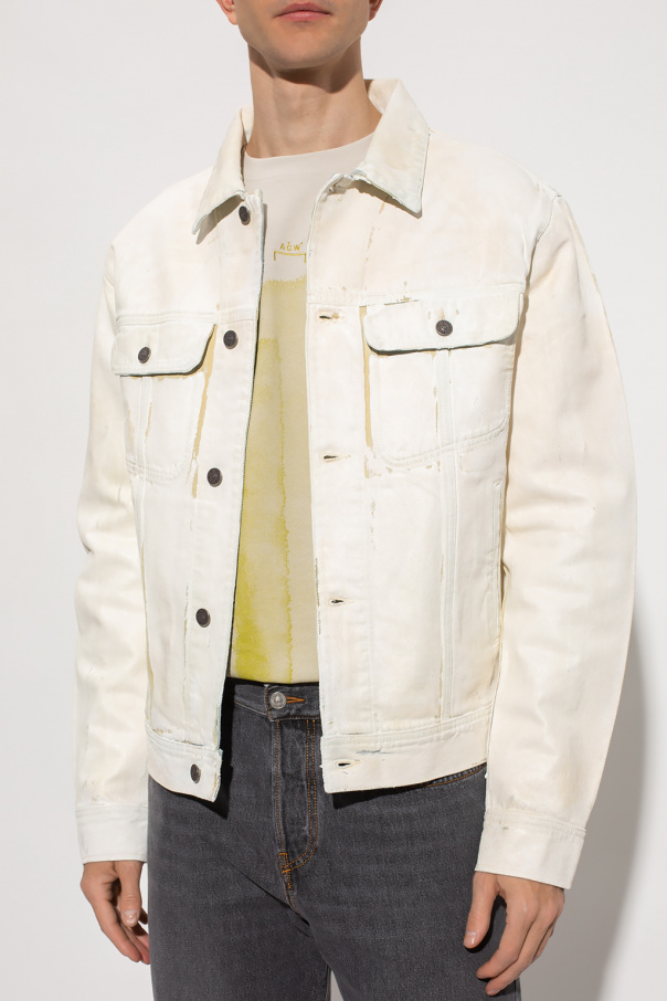 Barcy' denim jacket Diesel - White 'D - Acne Studios Circle Logo T-Shirt -  IetpShops Japan