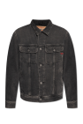 Diesel BLACK Denim jacket ‘D-BARCY’
