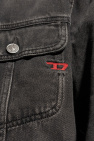 Diesel BLACK Denim jacket ‘D-BARCY’