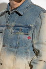 Diesel ‘D-BARCY’ denim jacket with vintage effect