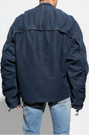 Diesel ‘D-BRESSY’ oversize denim moncler jacket