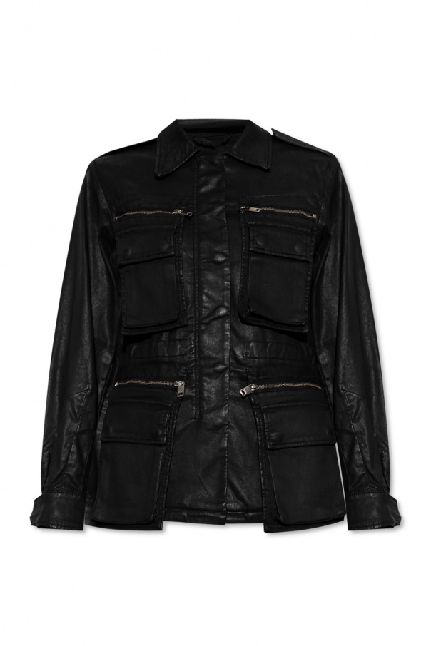 Waxed latest jacket Diesel - IetpShops 