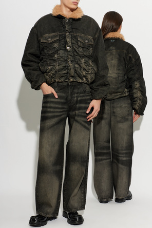 Diesel Gefütterte Jacke „D-CURLY-FSJ“