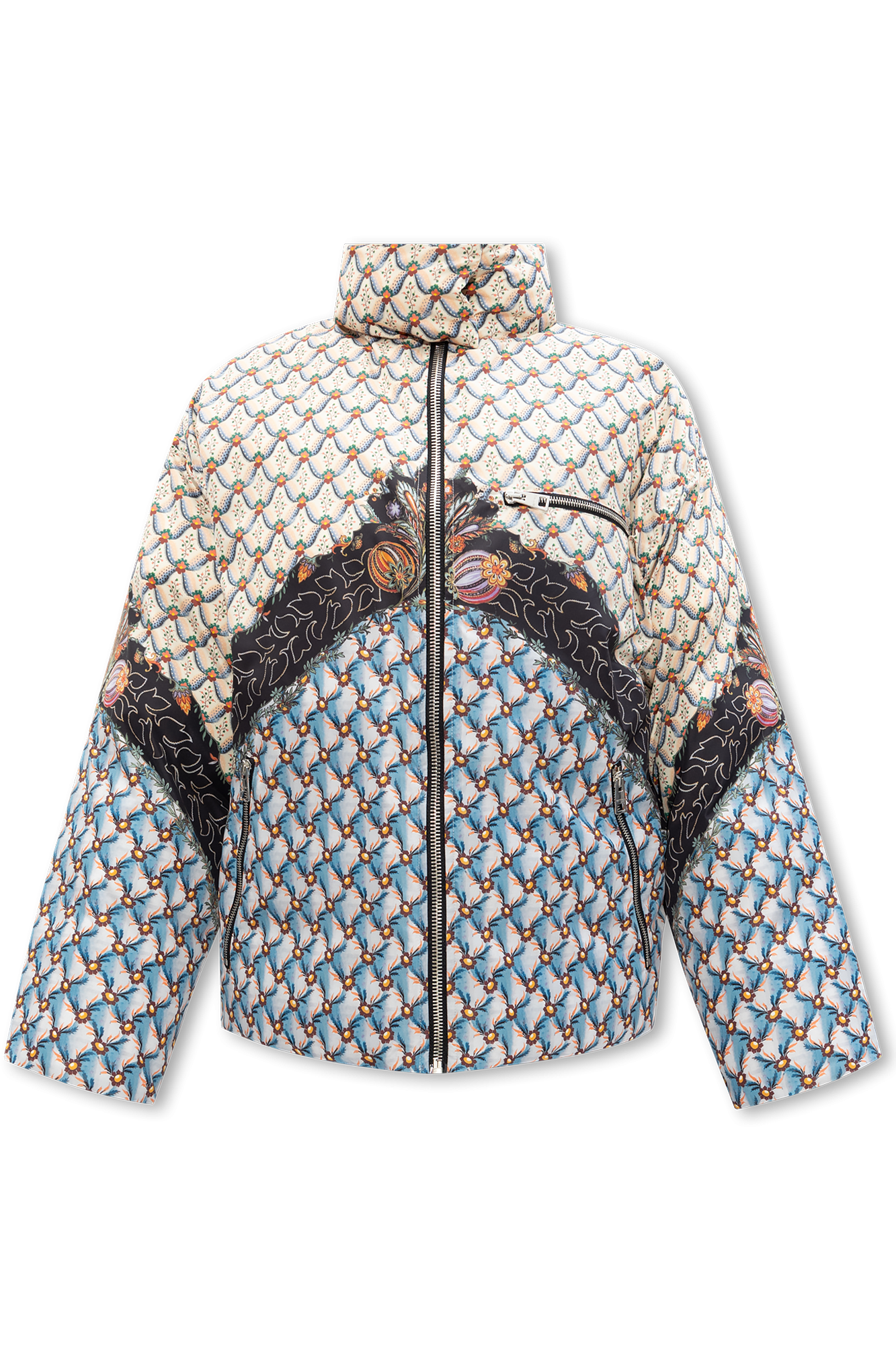 Etro Patterned down jacket