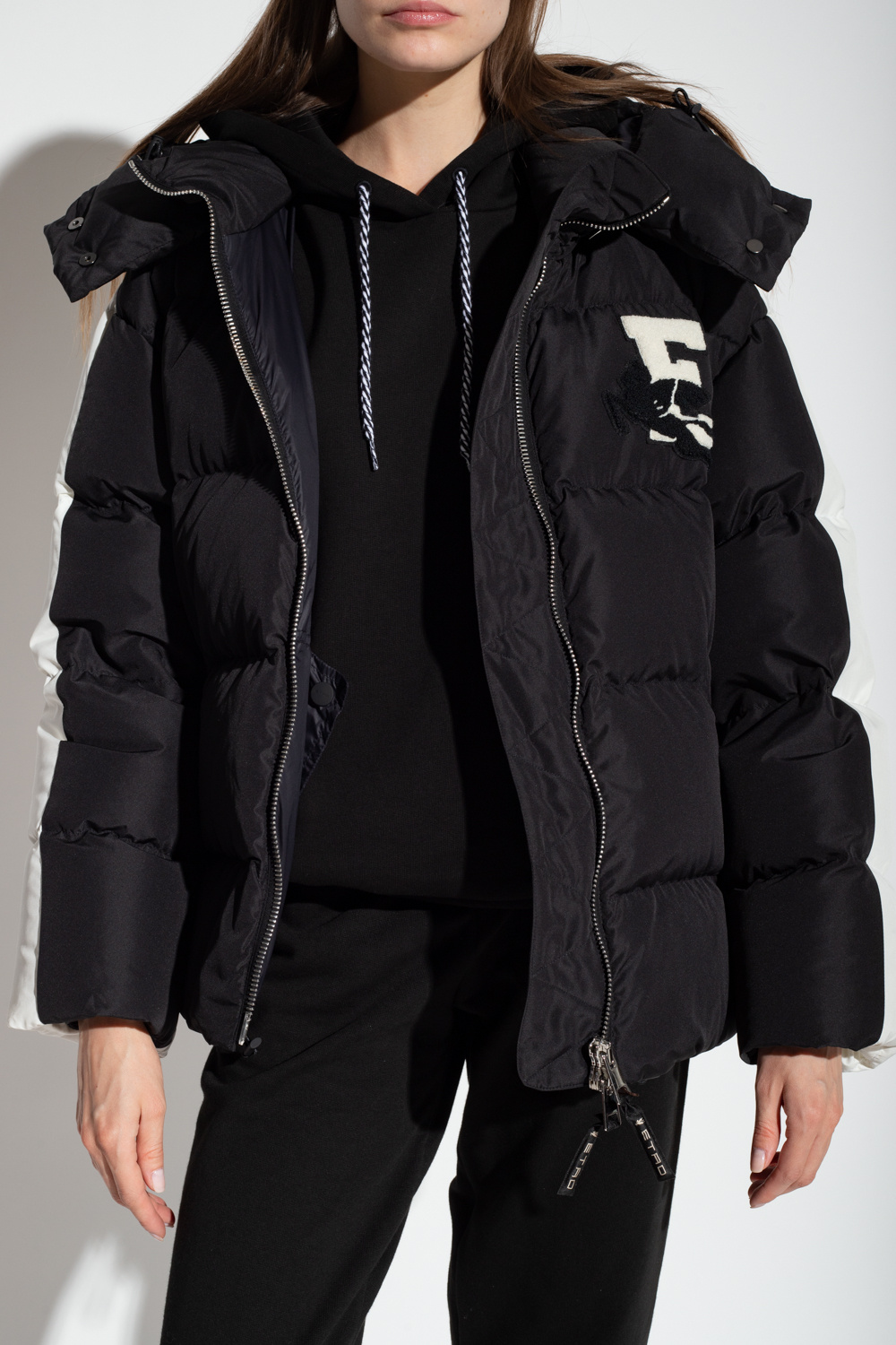 Etro Down jacket with logo