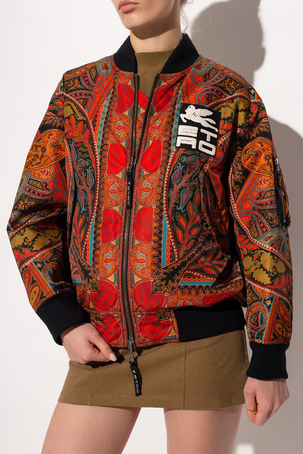 Etro Reversible bomber jacket