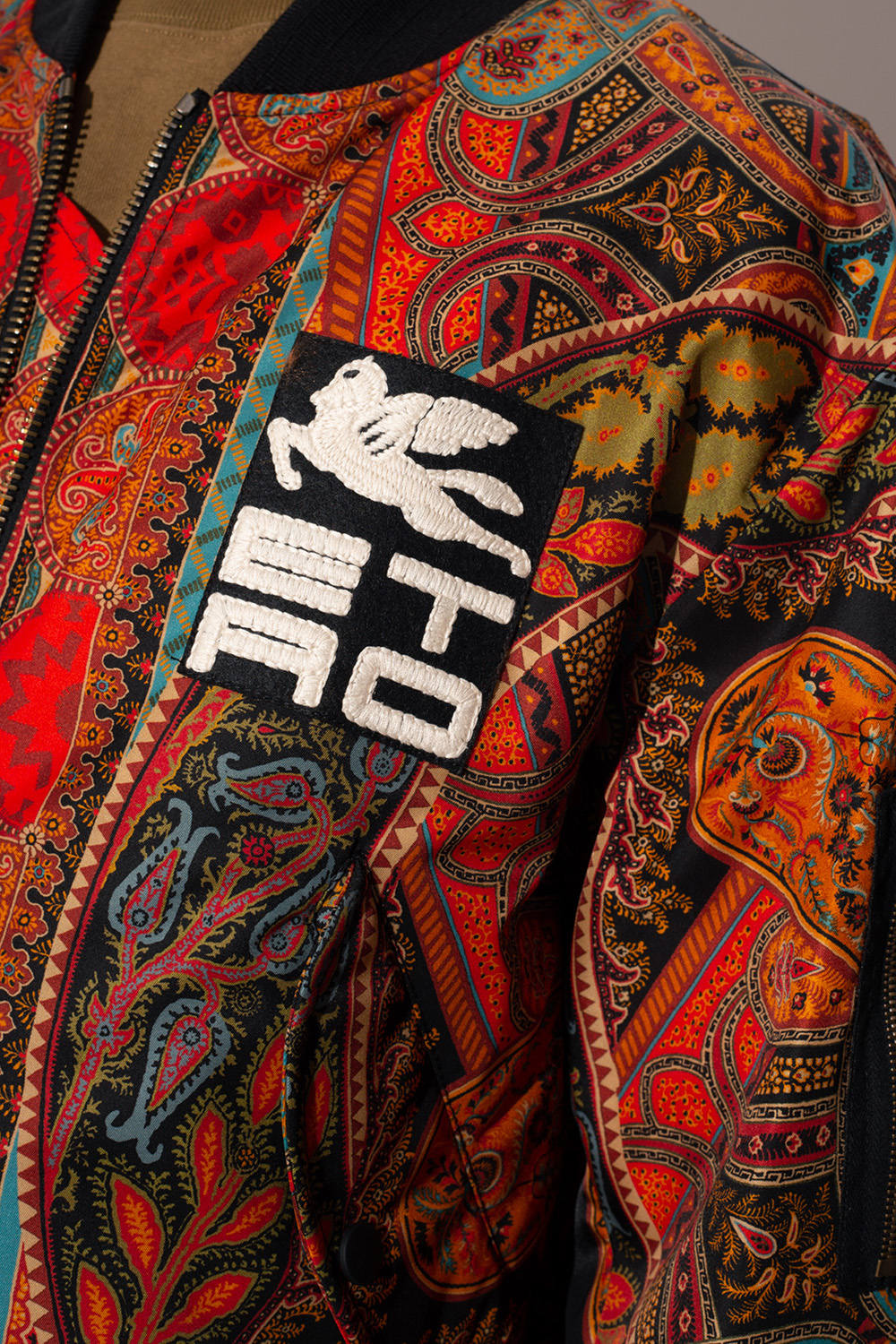 Etro Reversible bomber jacket