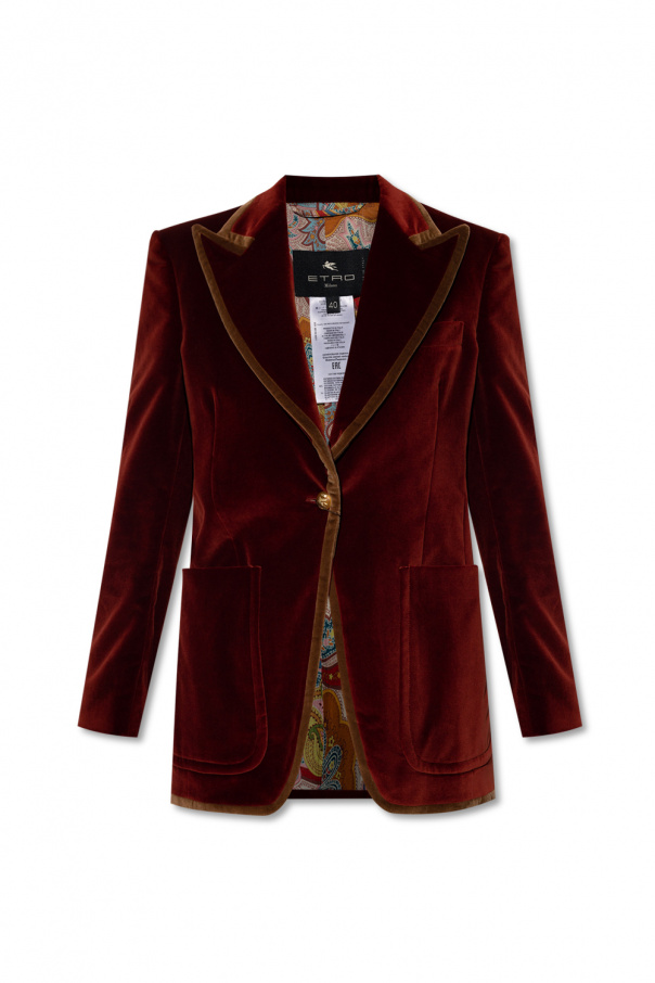 Etro Velvet blazer