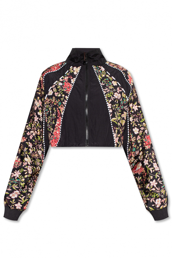 Etro Cropped jacket with floral motif