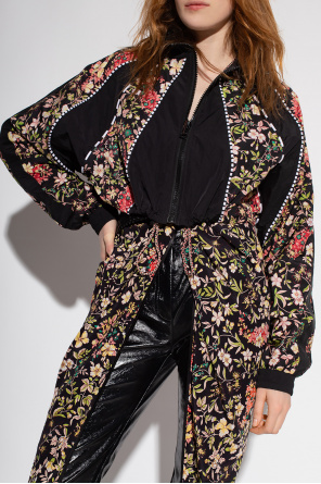 Etro Cropped jacket with floral motif