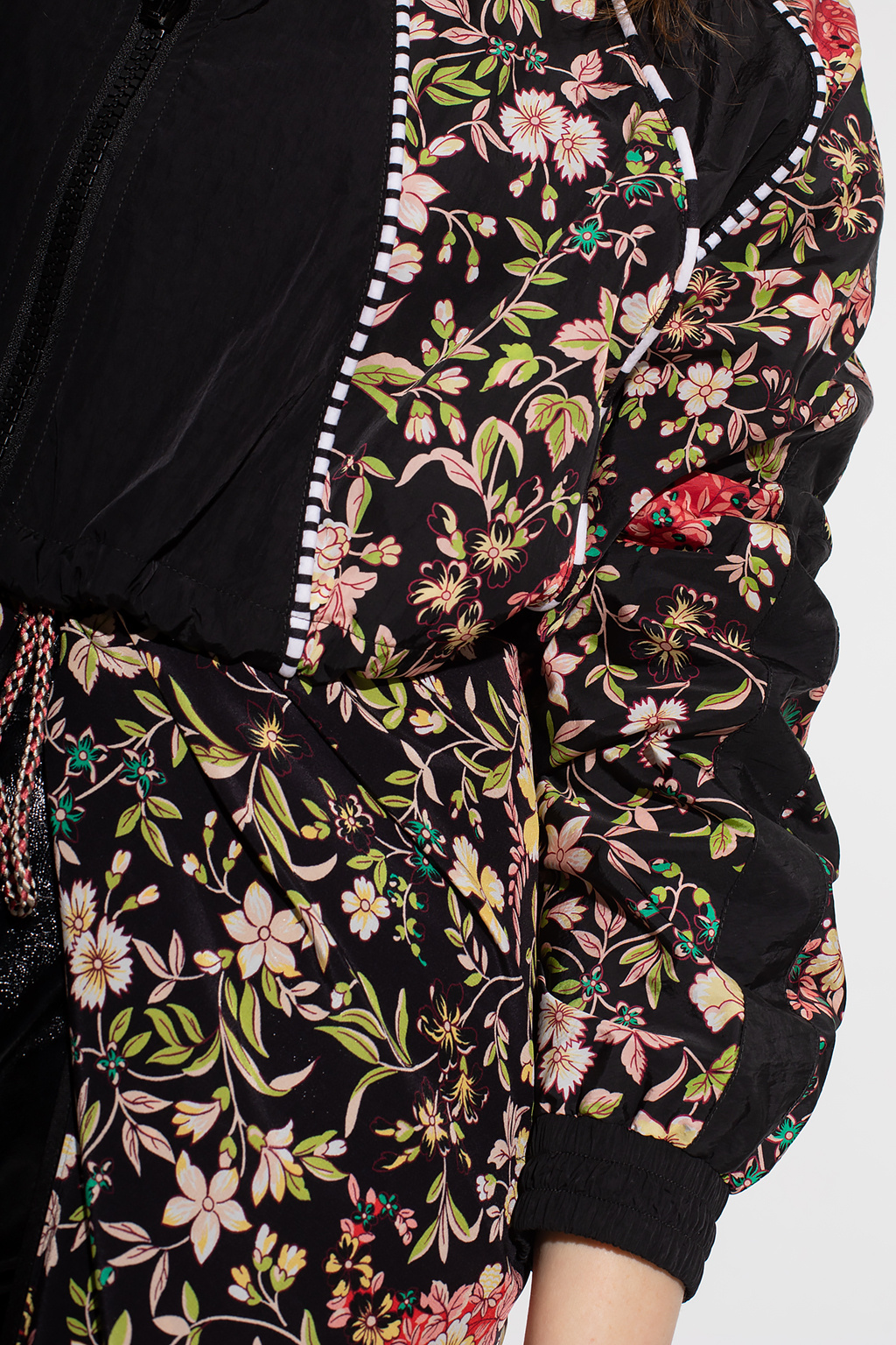 Etro Cropped jacket with floral motif