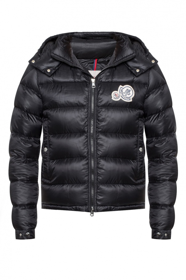 Moncler Logo-patched quilted jacket | Men's Clothing | Vitkac