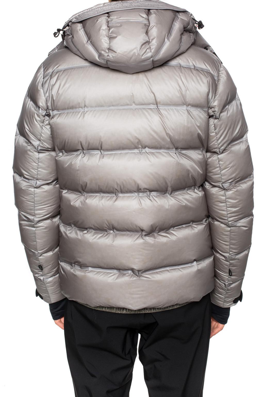 moncler grenoble grey coat