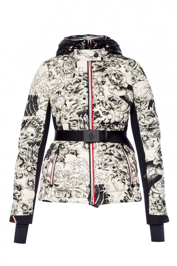 patterned down jacket