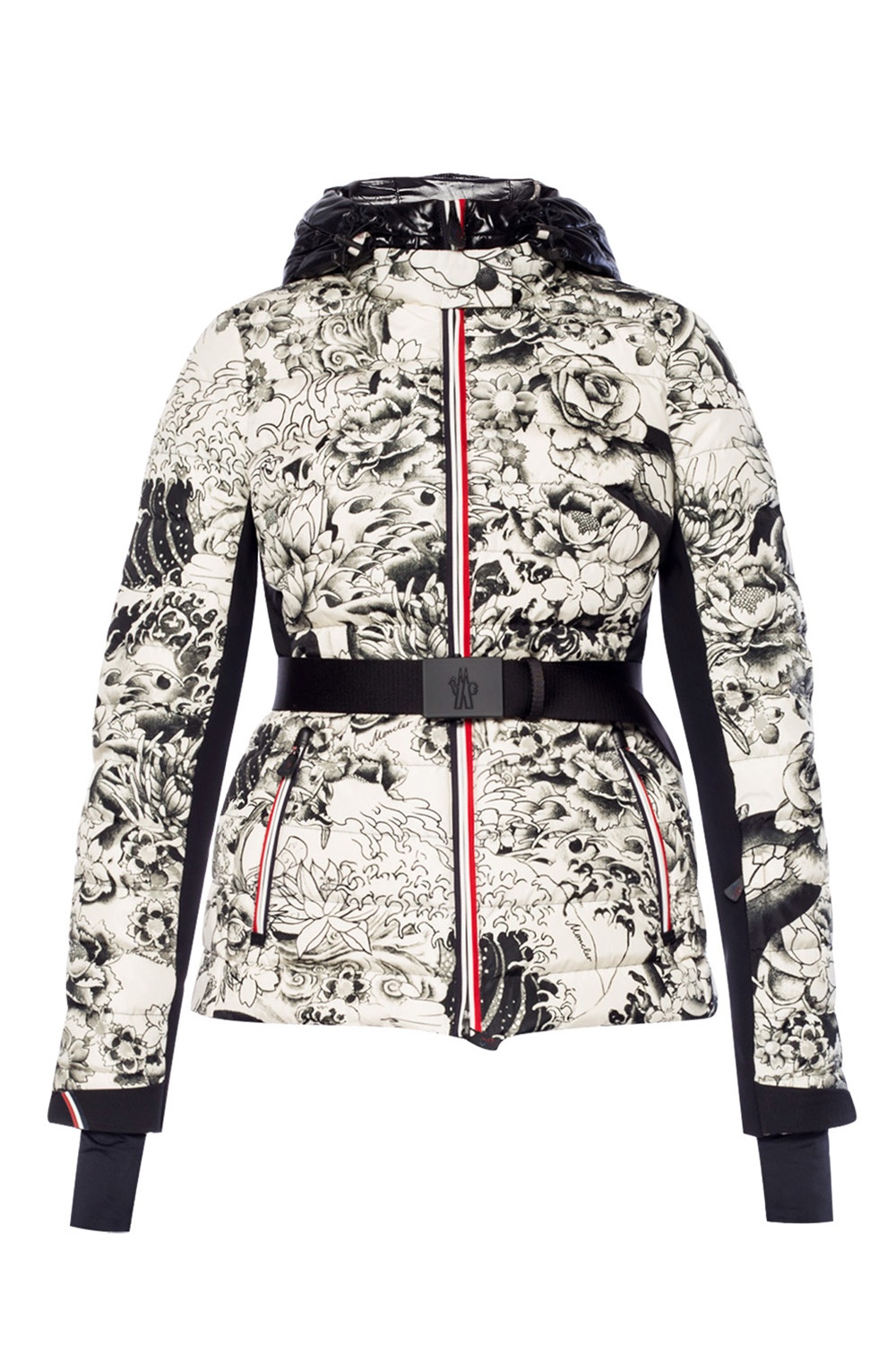 Moncler Grenoble Bruche Belted Down Jacket