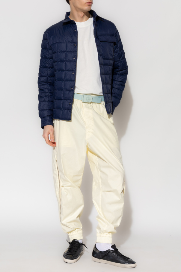 prada reversible maxi digital lightweight jacket item ‘Titan’ jacket