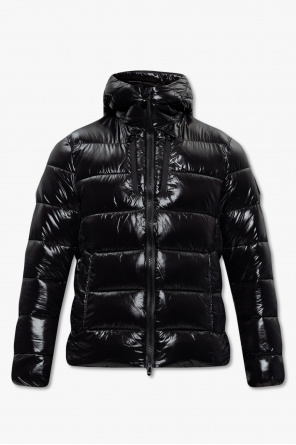 moncler illiec belted down jacket