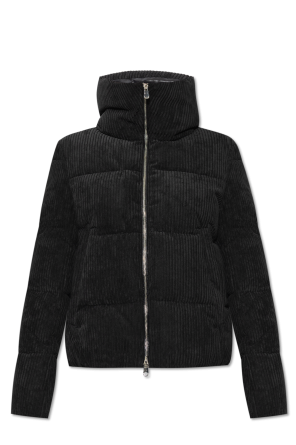 ‘vely’ insulated jacket od padded cuff-zips puffer jacket Blu