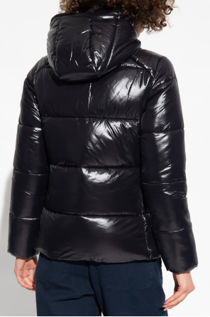 Gcds T-shirt Nera In Jersey Di Cotone ‘Lois’ puffer jacket