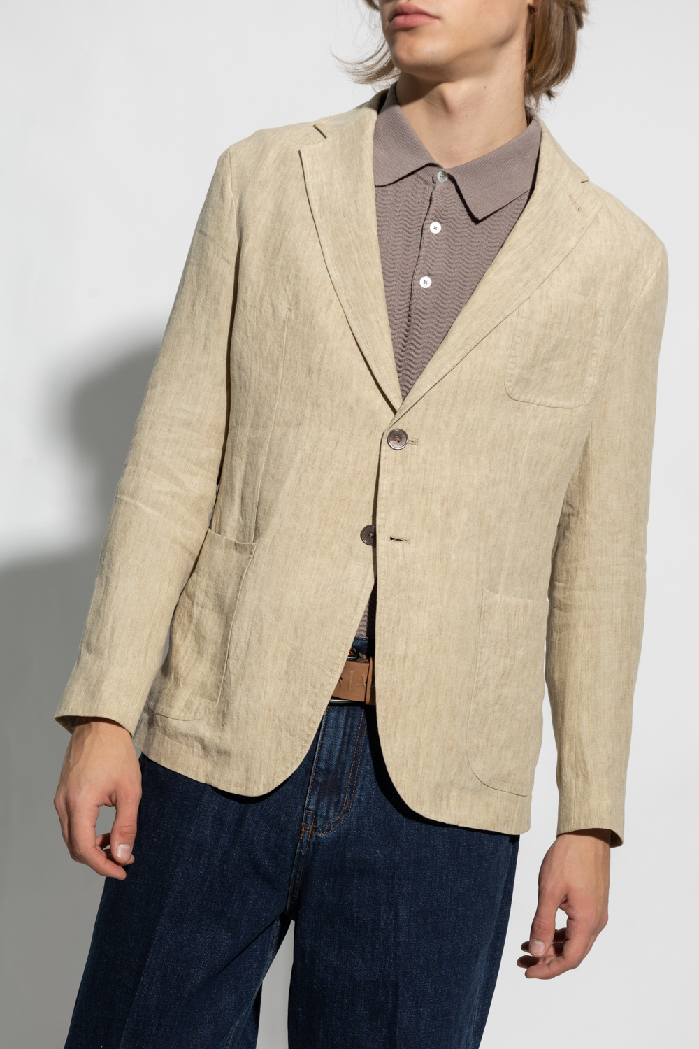 Emporio Armani Linen blazer