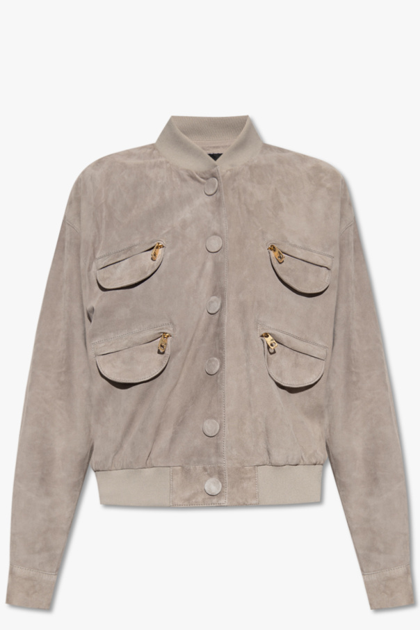 Emporio armani suzhou Leather jacket