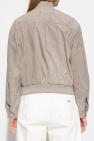 Emporio Armani GREY Leather jacket