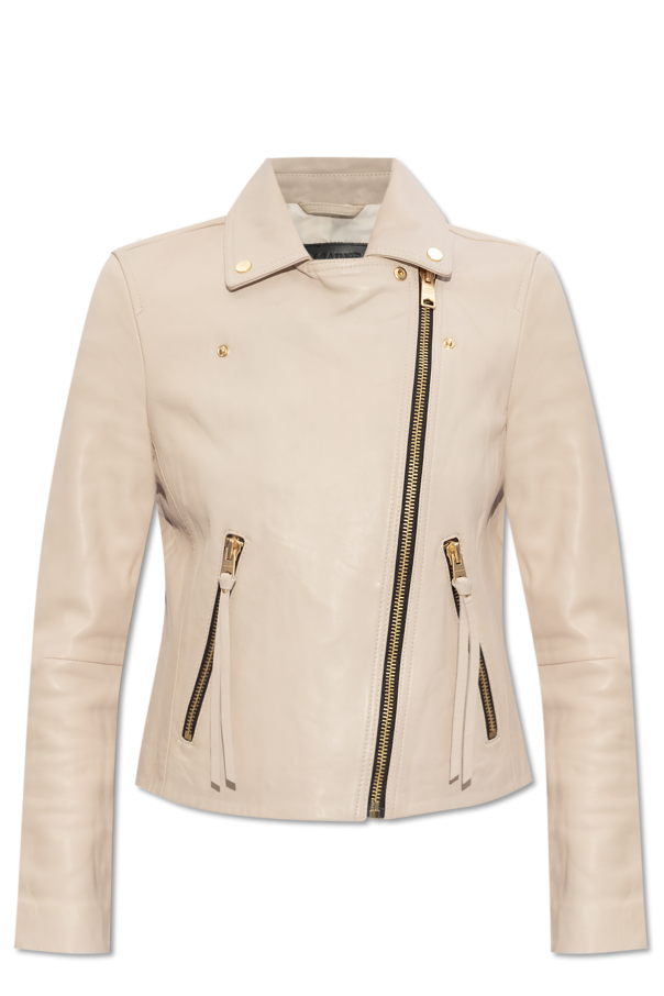 AllSaints AllSaints Leather Jacket `Dalby`