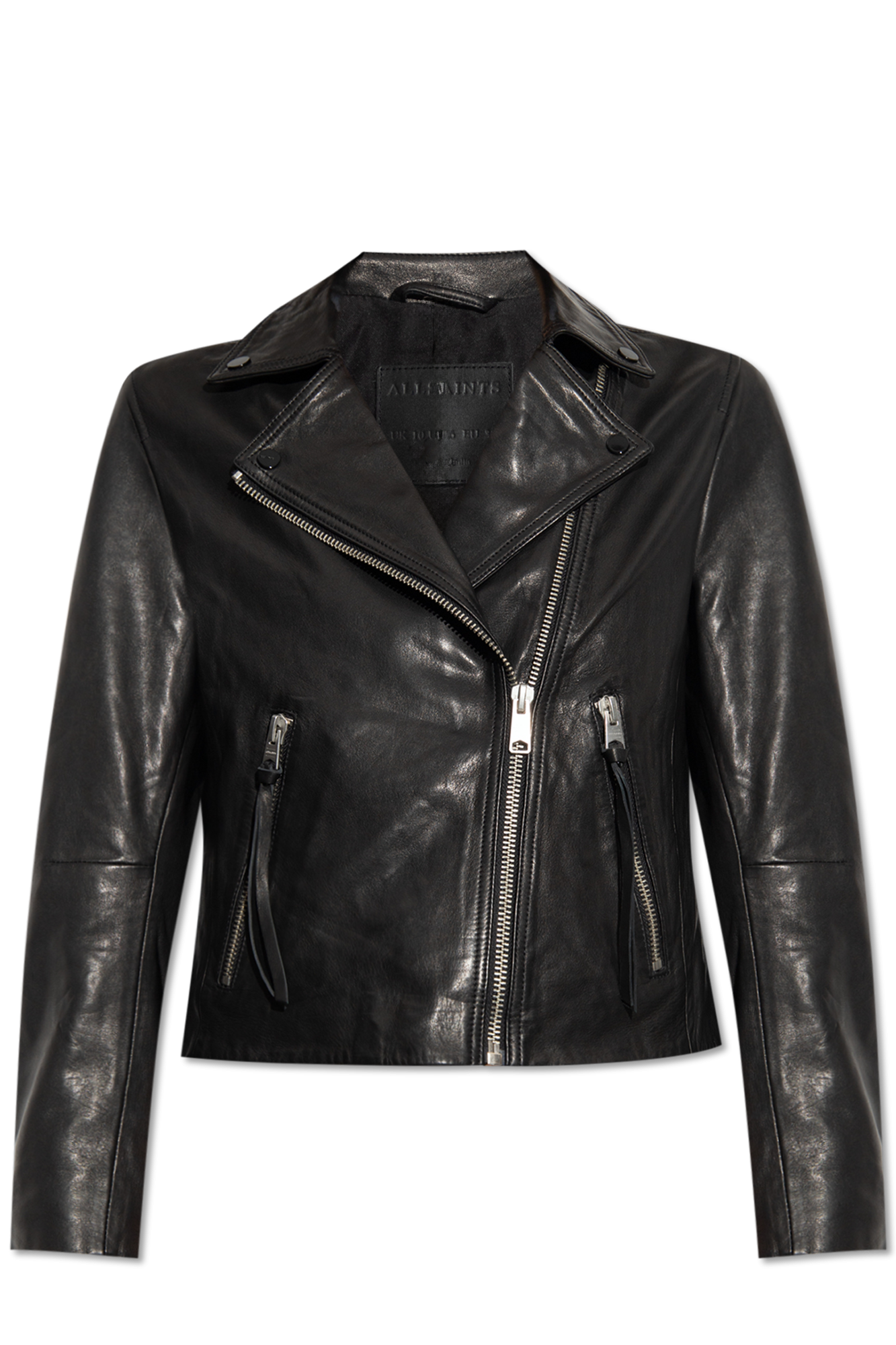 Louis Vuitton Black Leather Lambskin Moto Biker Jacket Size 34 2 US Women
