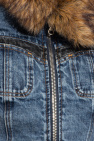 Diesel BLUE ‘DE-SIMMY’ padded denim jacket