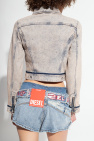 Diesel GREY ‘DE-SLIMMY-RE‘ denim jacket