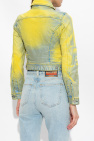 Diesel YELLOW ‘DE-SLIMMY-S‘ cropped jacket
