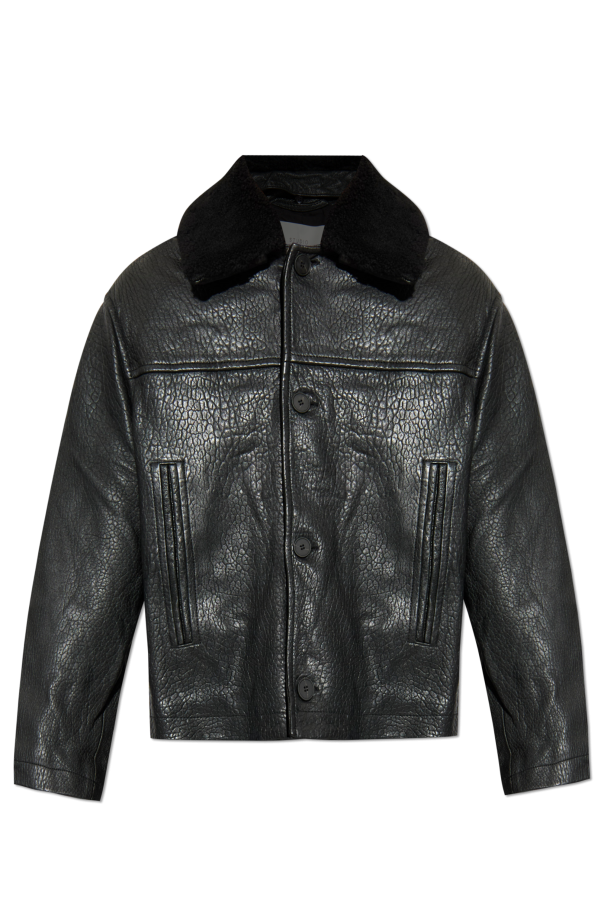 Leather jacket ‘Del’ od Studio Nicholson