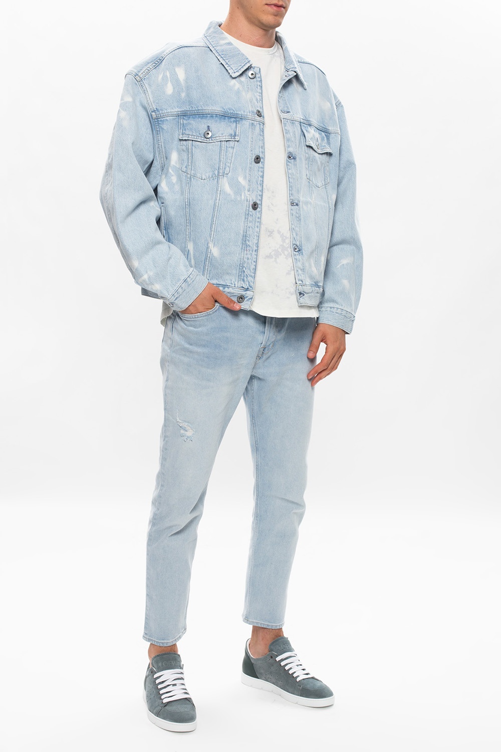 allsaints jean jacket