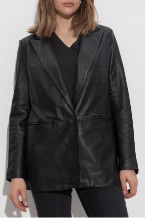 AllSaints Leather blazer "Deri"