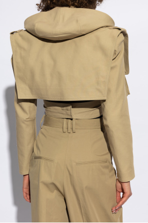 Balmain Short jacket with hood