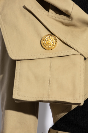 Balmain Short jacket with hood