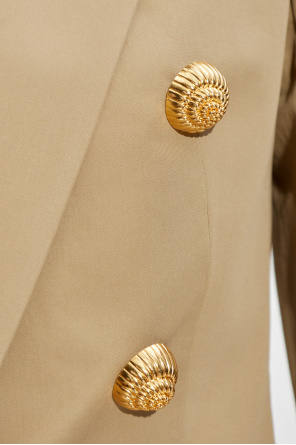 Balmain Cotton blazer with decorative buttons