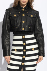 Balmain BLACK Leather jacket