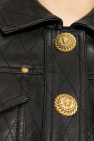 Balmain BLACK Leather jacket