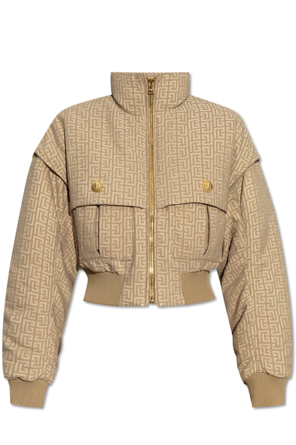 Balmain Padded jacket with detachable sleeves