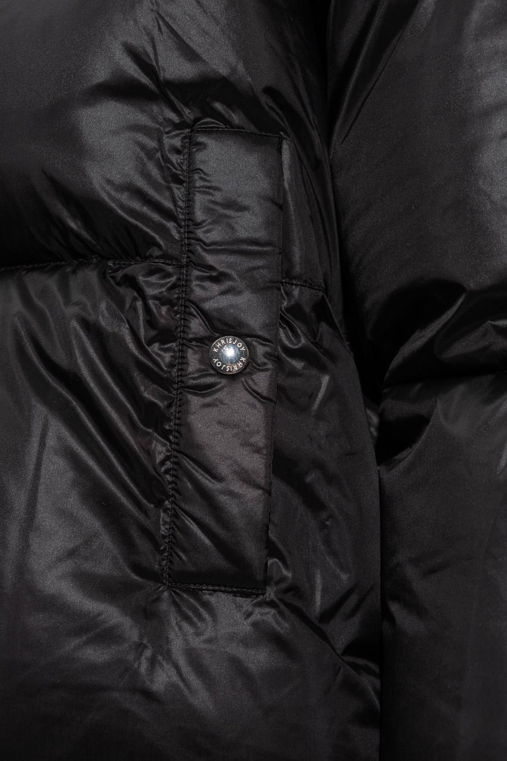 Khrisjoy Oversize zip-up logo-print jacket