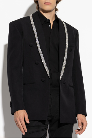 Balmain Blazer with shimmering appliqués