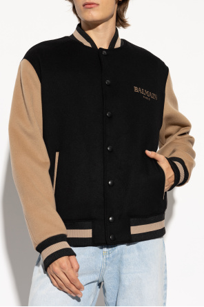 Balmain Kurtka typu `bomber`