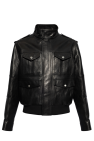 Balmain BLACK Leather jacket