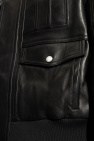 Balmain BLACK Leather jacket