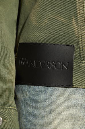 JW Anderson Jeansowa kurtka z logo