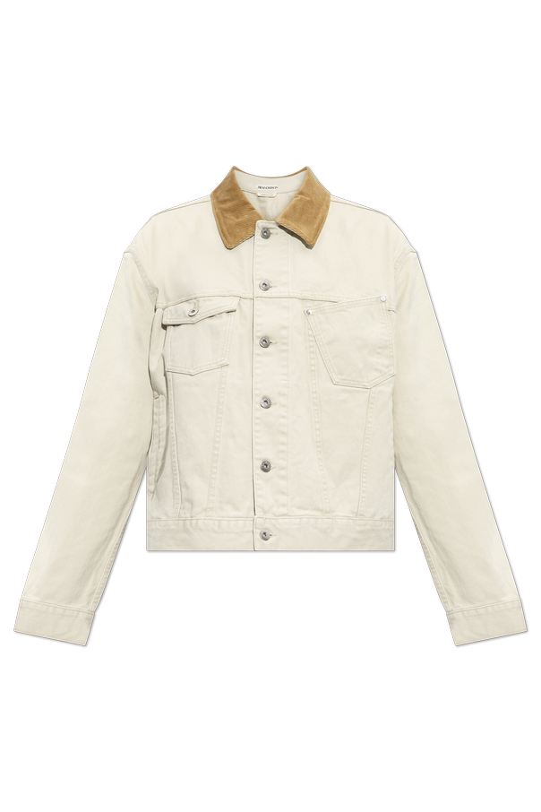 Denim jacket with corduroy collar od JW Anderson