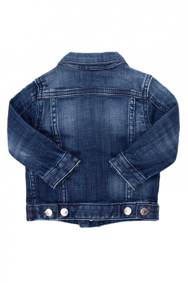 Dsquared2 Kids Distressed denim Gabbana jacket